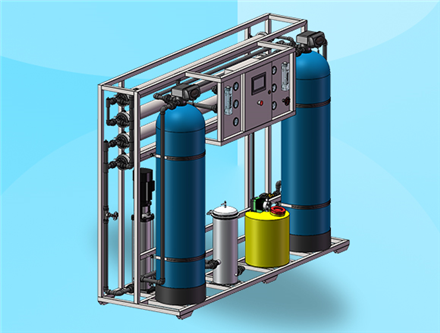 南宁 -反渗透设备-采购一套反渗透设备产水量：2吨/小时